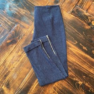 Lysse Women's Ankle & Cropped Jeans - Navy Pinstripe